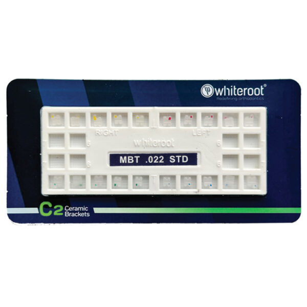 C-2 Ceramic Bracket Whiteroot