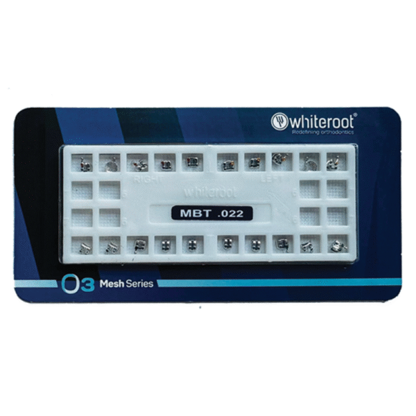 o3 mesh Whiteroot O3 Mesh Metal Orthodontic Bracket